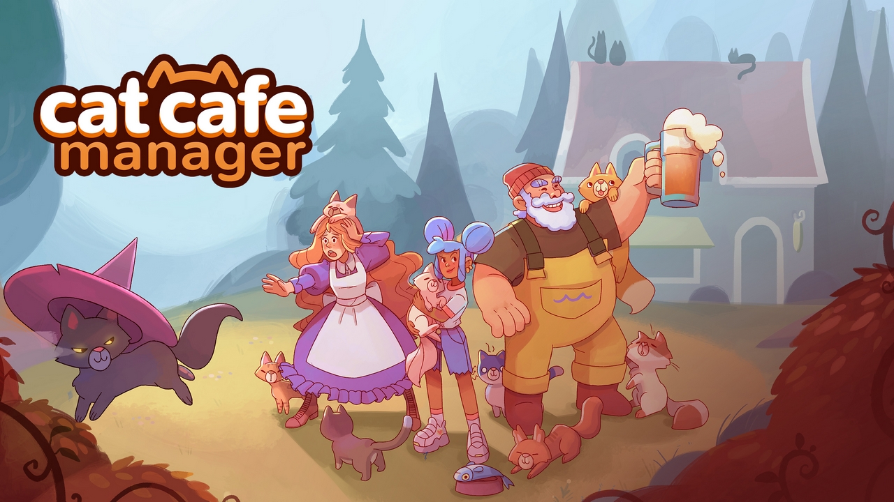 Cat Cafe Manager - Tựa game mô phỏng quản lí quán cà phê mèo siêu dễ thương