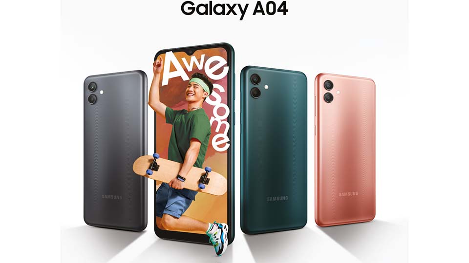 Samsung ra mắt Galaxy A04 tại Việt Nam: Hiệu năng khỏe, camera 50MP chất lượng, giá chỉ từ 2.99 triệu đồng