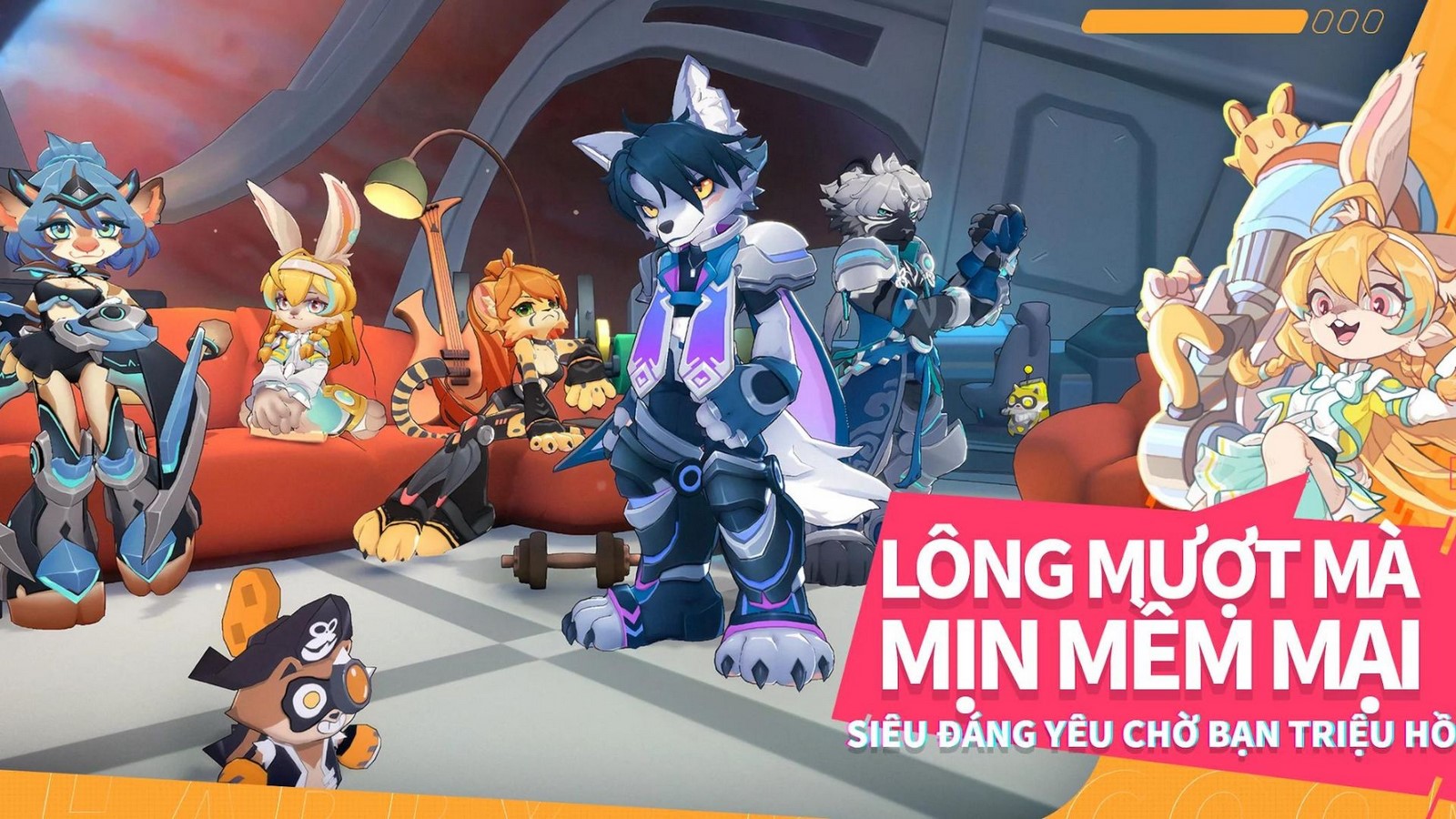 Unhappy Raccoon: Trải nghiệm đấu trường thú phiên bản siêu cute trên Android và iOS