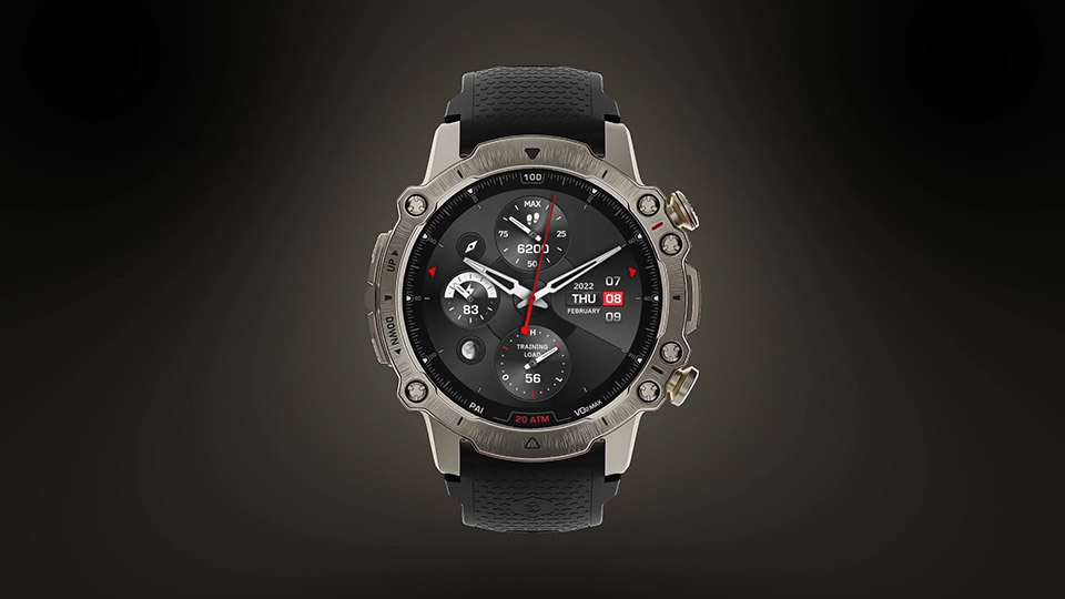 Amazfit Falcon lộ diện với thiết kế siêu bền và pin 14 ngày, Apple Watch Ultra có đối thủ?