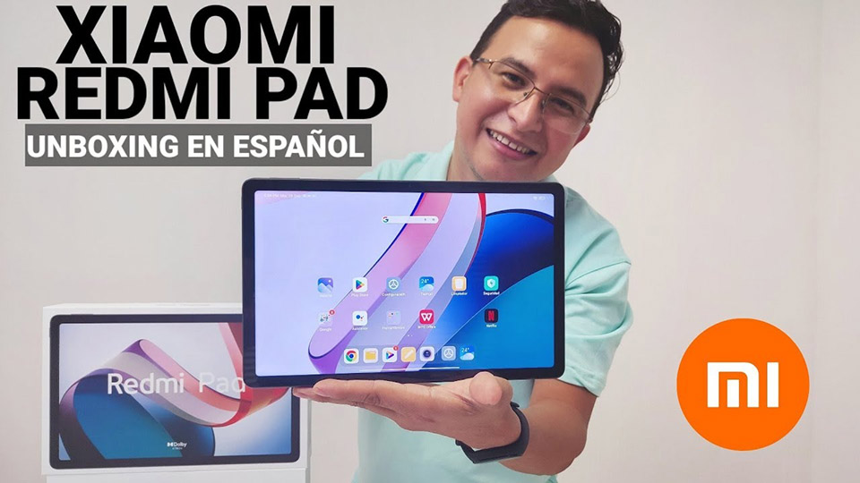 Chưa ra mắt, video mở hộp Redmi Pad đã xuất hiện với toàn bộ thông tin cấu hình và thiết kế