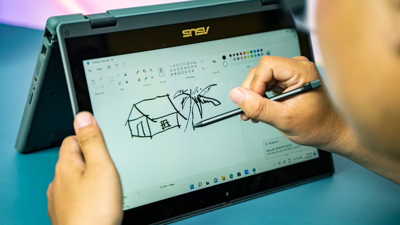 Trên tay Asus Flip BR1100FKA: Chỉ hơn 5 triệu đồng nhưng đây là chiếc laptop cực thú vị