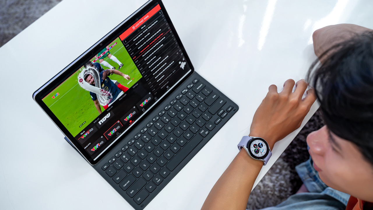 Hòa nhiệt World Cup, thăng hoa cảm xúc cùng Galaxy Tab S8