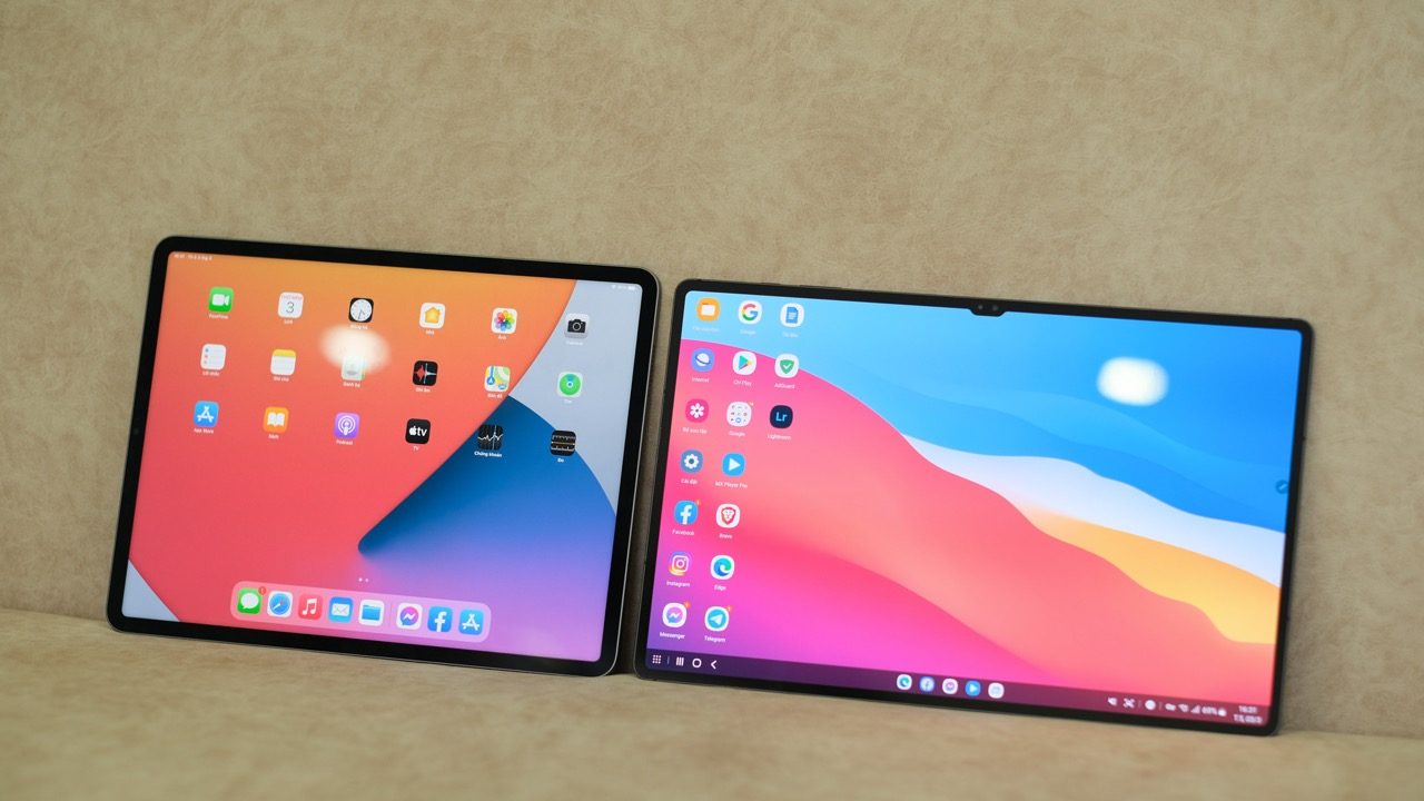 Tại vì Google, máy tính bảng Samsung sau bao cố gắng vẫn chưa thể đả bại được iPad