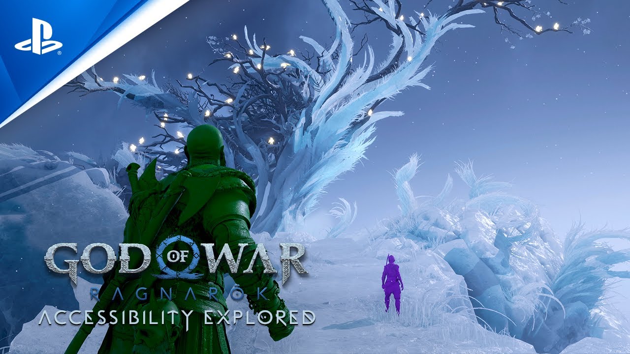 Game thủ khiếm thị trổ tài đánh God of War Ragnarok như người sáng mắt
