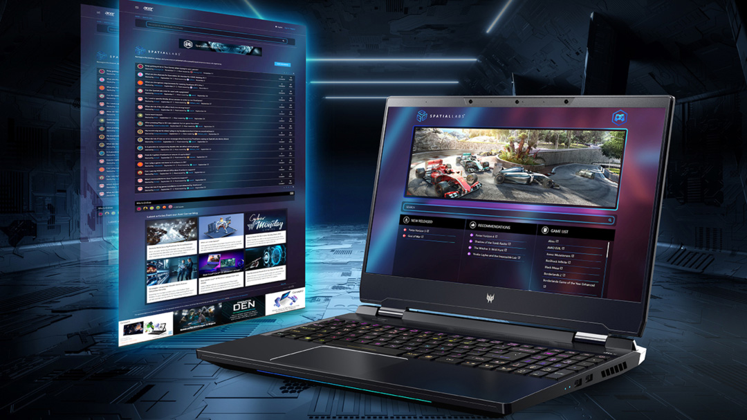 [CES 2023] Acer nâng tầm công nghệ SpatialLabs True Game với phiên bản 3D Ultra Mode