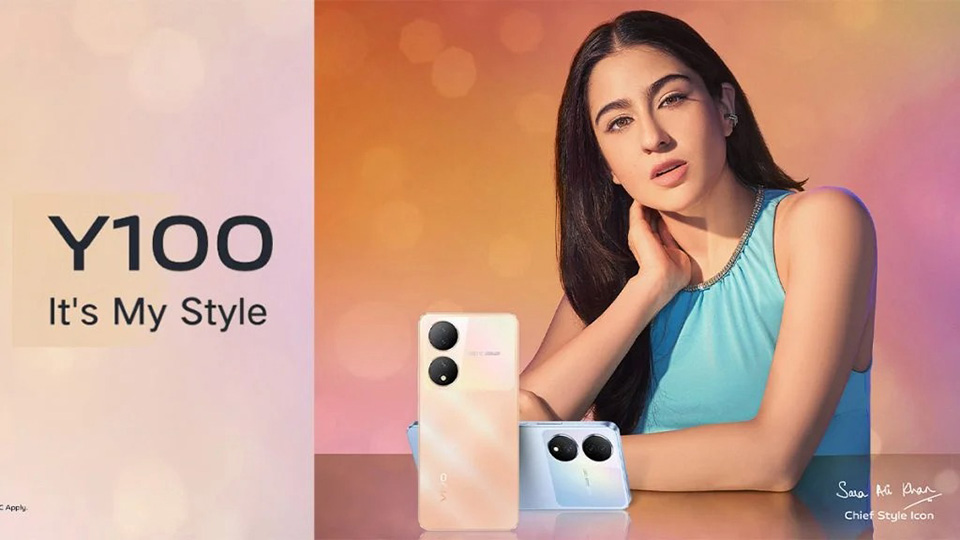 Thiết kế Vivo Y100 lộ diện rõ nét trong teaser mới
