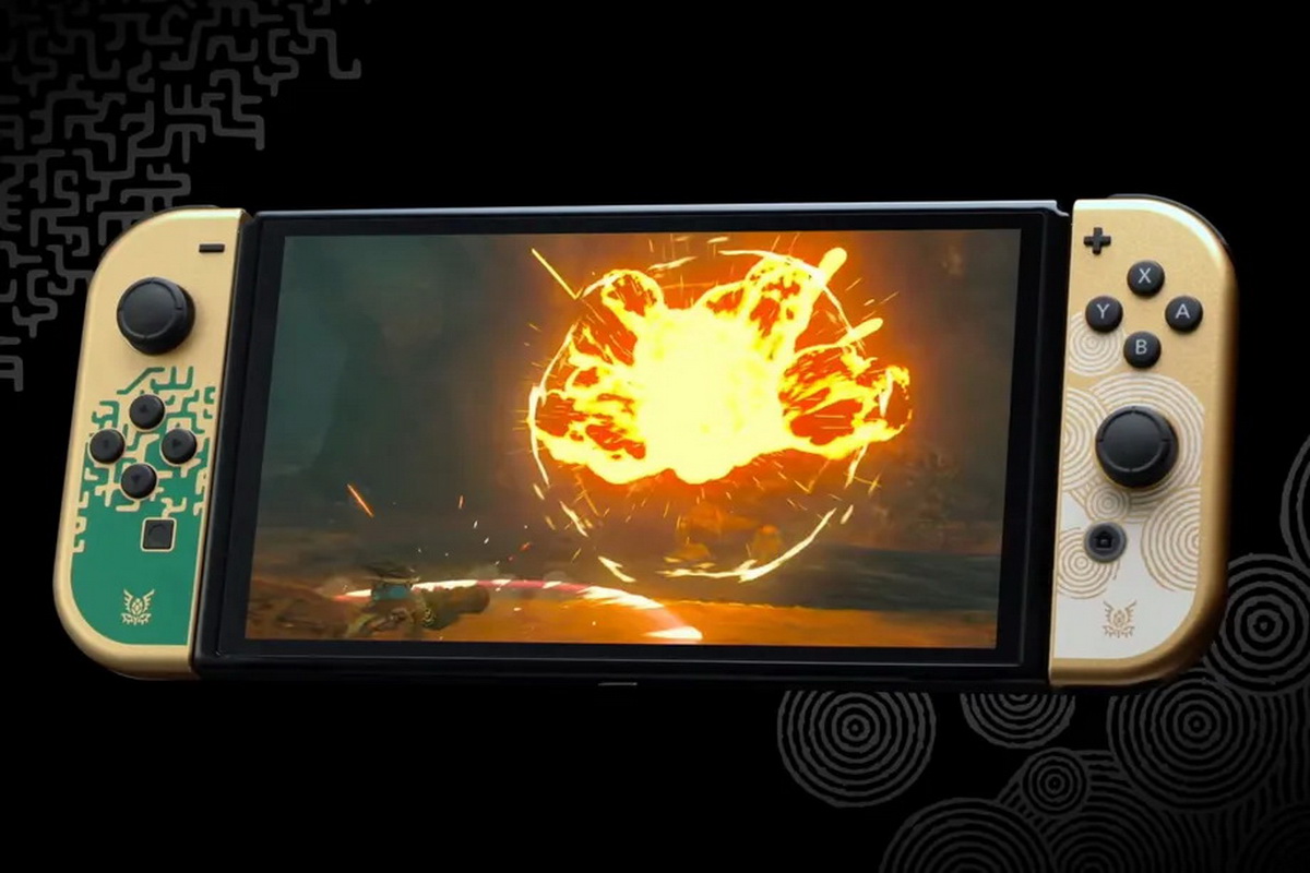 Nintendo tung mẫu Switch OLED có thể là đẹp nhất trong lịch sử để mừng bản Zelda mới