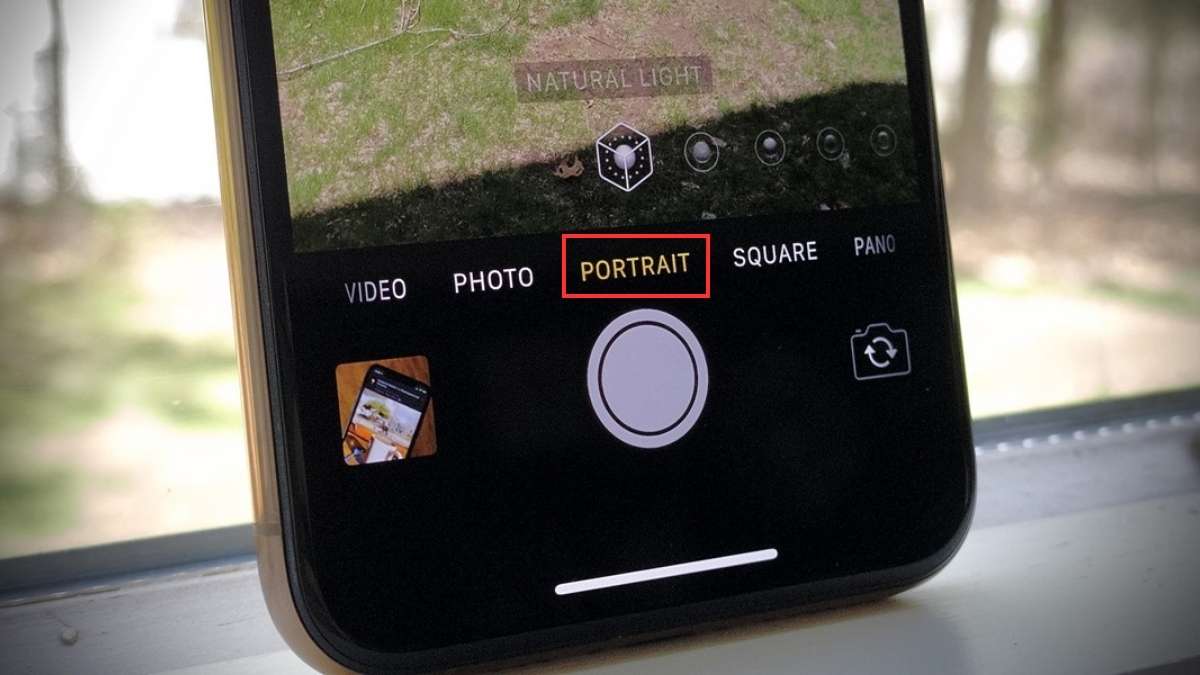 Hướng dẫn cách xóa phông ảnh trên iPhone với camera bước 2