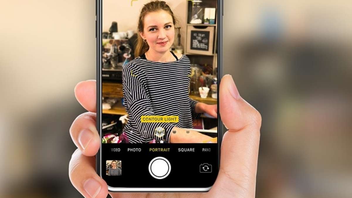 Hướng dẫn cách xóa phông ảnh trên iPhone với camera bước 3