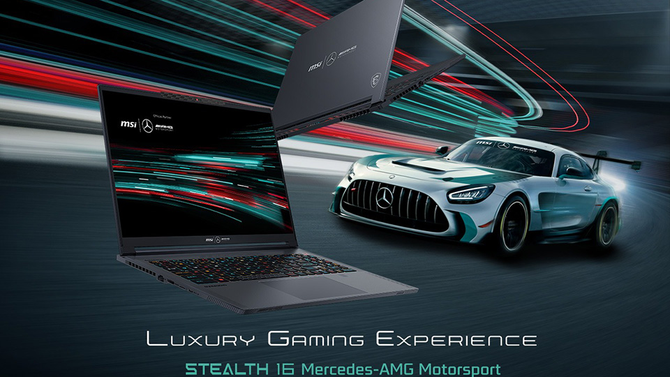 [Computex 2023] MSI ra mắt laptop phiên bản giới hạn hợp tác cùng Mercedes-AMG