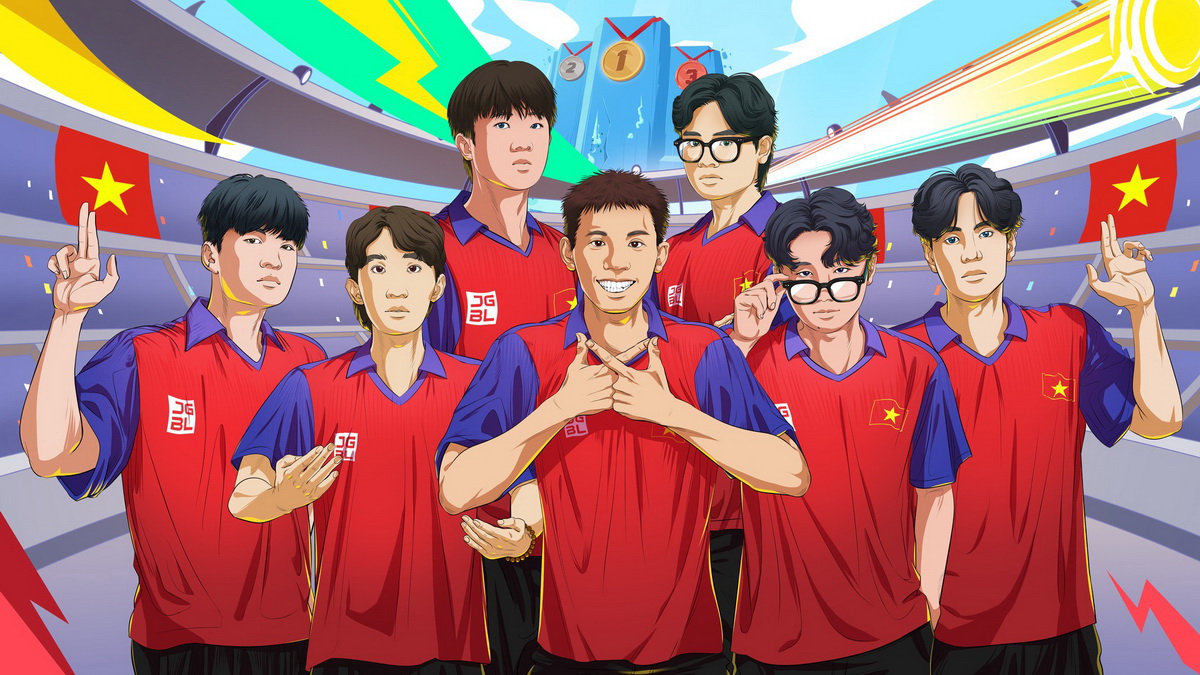 Dàn KOL Tốc Chiến tiếp sức tuyển Việt Nam tại SEA Games 32