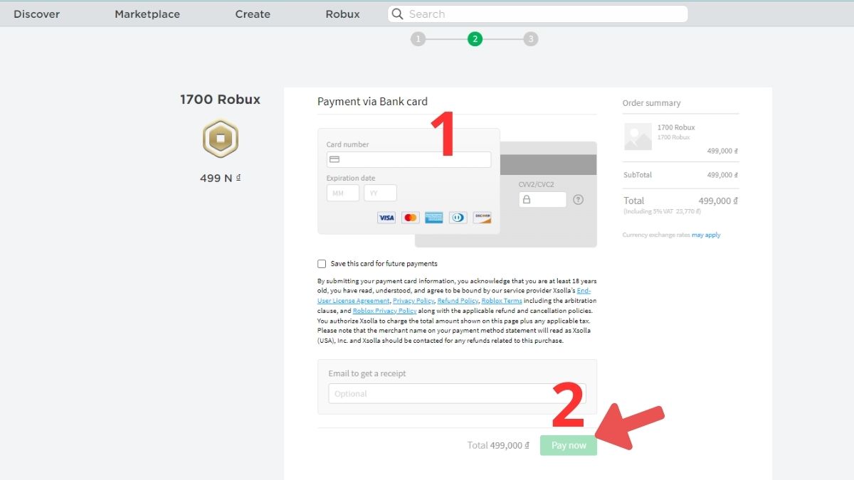 4 cách nạp Robux trong Roblox trên điện thoại chiết khấu cao