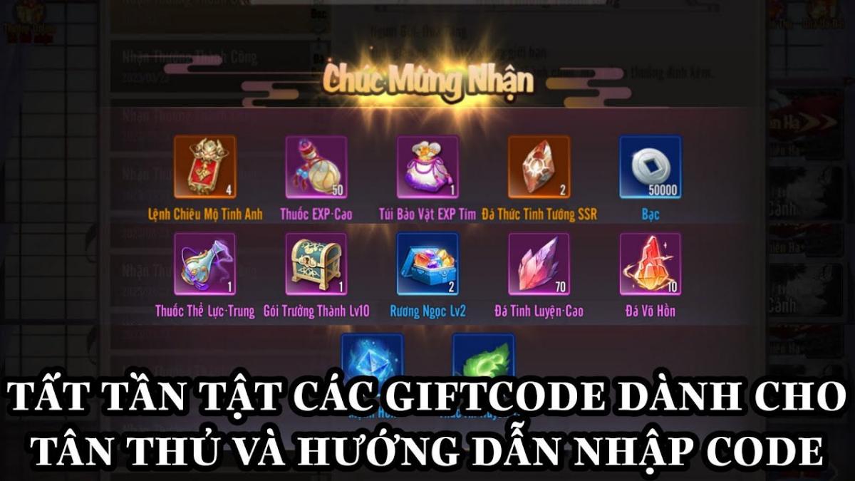 Full code Đại Soái 3Q mới nhất, cách nhập mã code