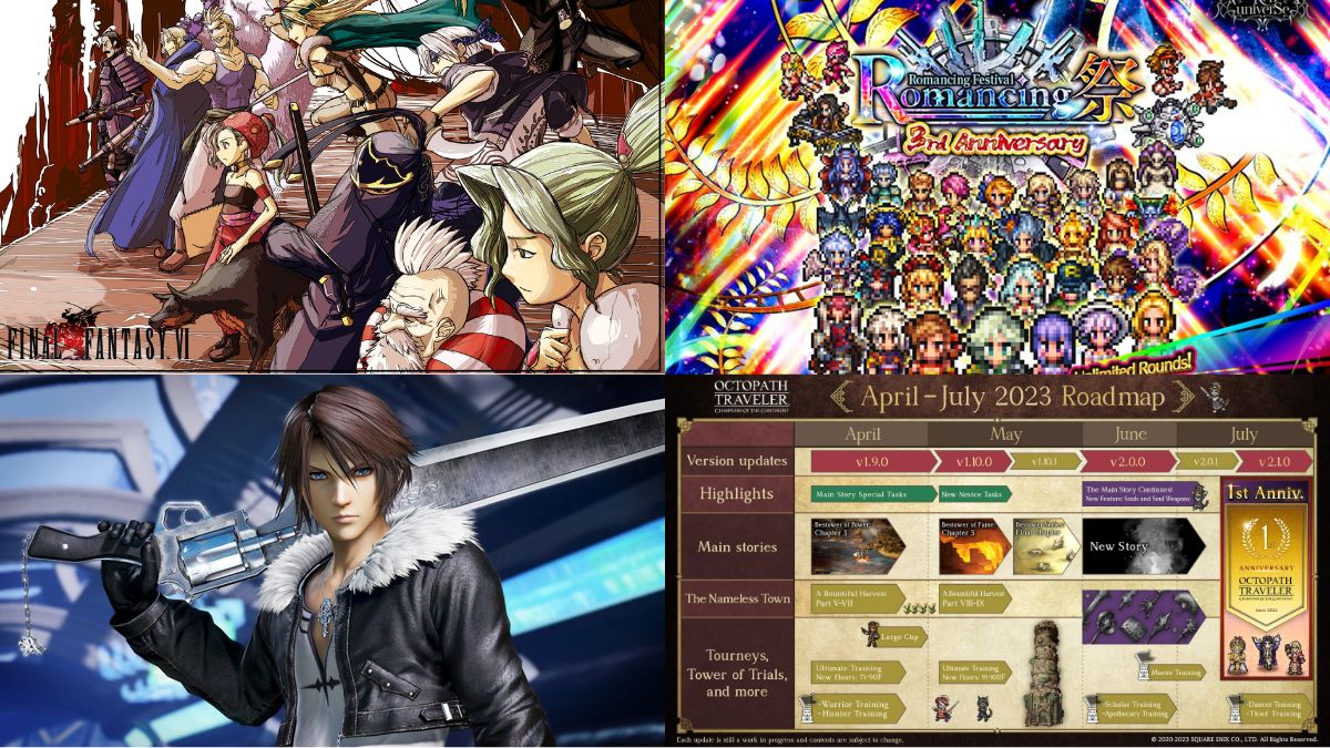 Square Enix tung cập nhật lớn cho 5 game mobile của mình