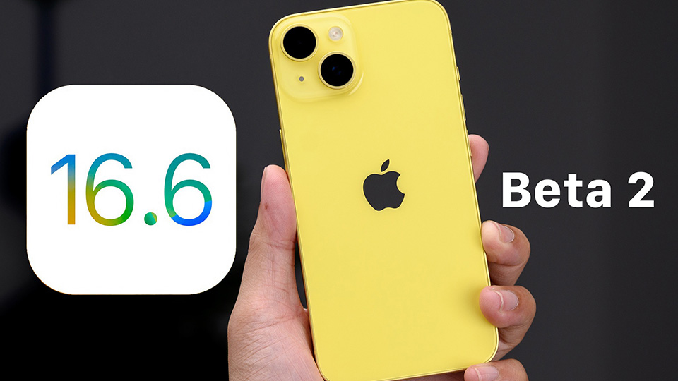 Đã có iOS 16.6 public beta 2, mời bạn cập nhật