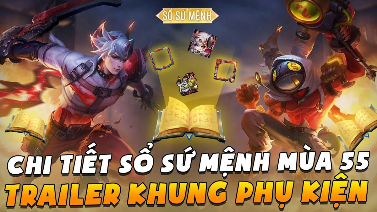 Liên Quân hé lộ trailer Sổ Sứ Mệnh mùa 55 cực chất