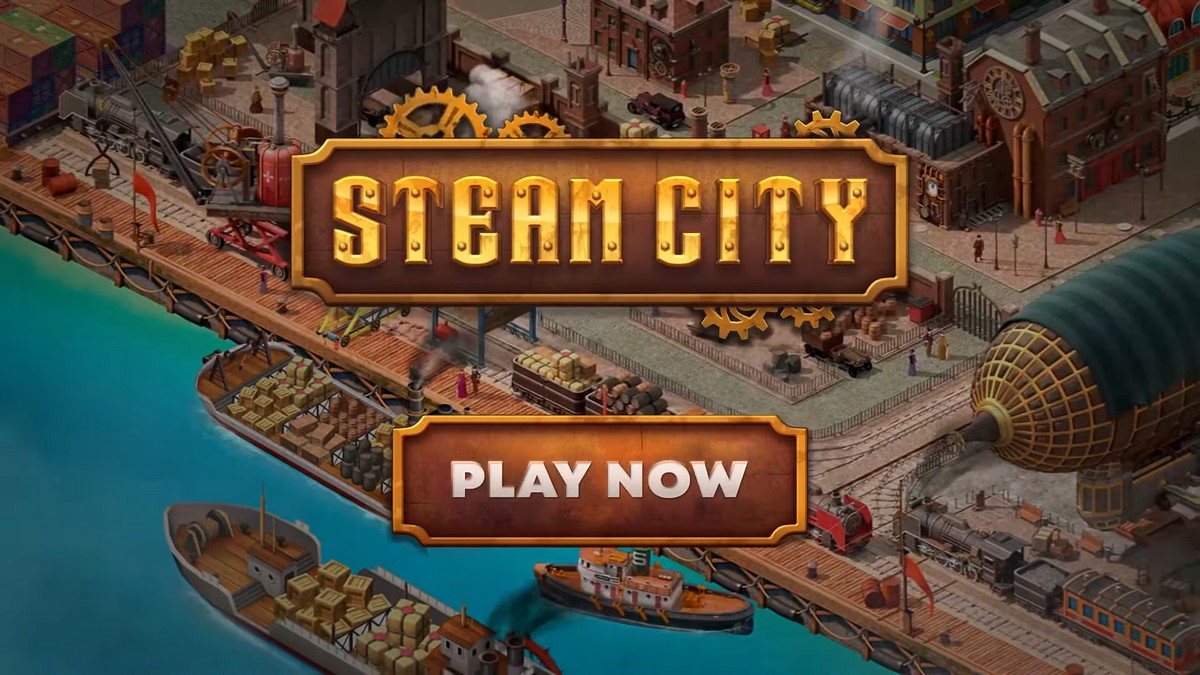 Steam City, game mobile giúp bạn kiến tạo thành phố trong mơ