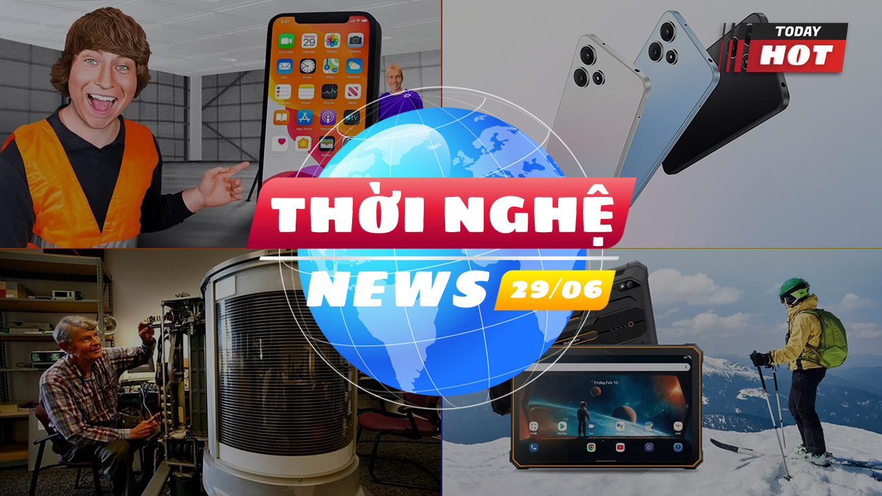 #Thời nghệ 29/6: Redmi Note 12R ra mắt, Youtuber chế iPhone 14 Pro Max Plus Ultra dài hơn 2 mét