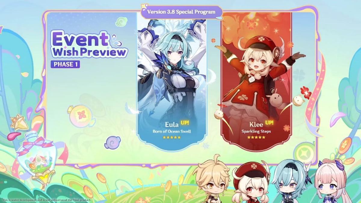 Genshin Impact: nên đón Eula hay Klee ở banner phiên bản 3.8?