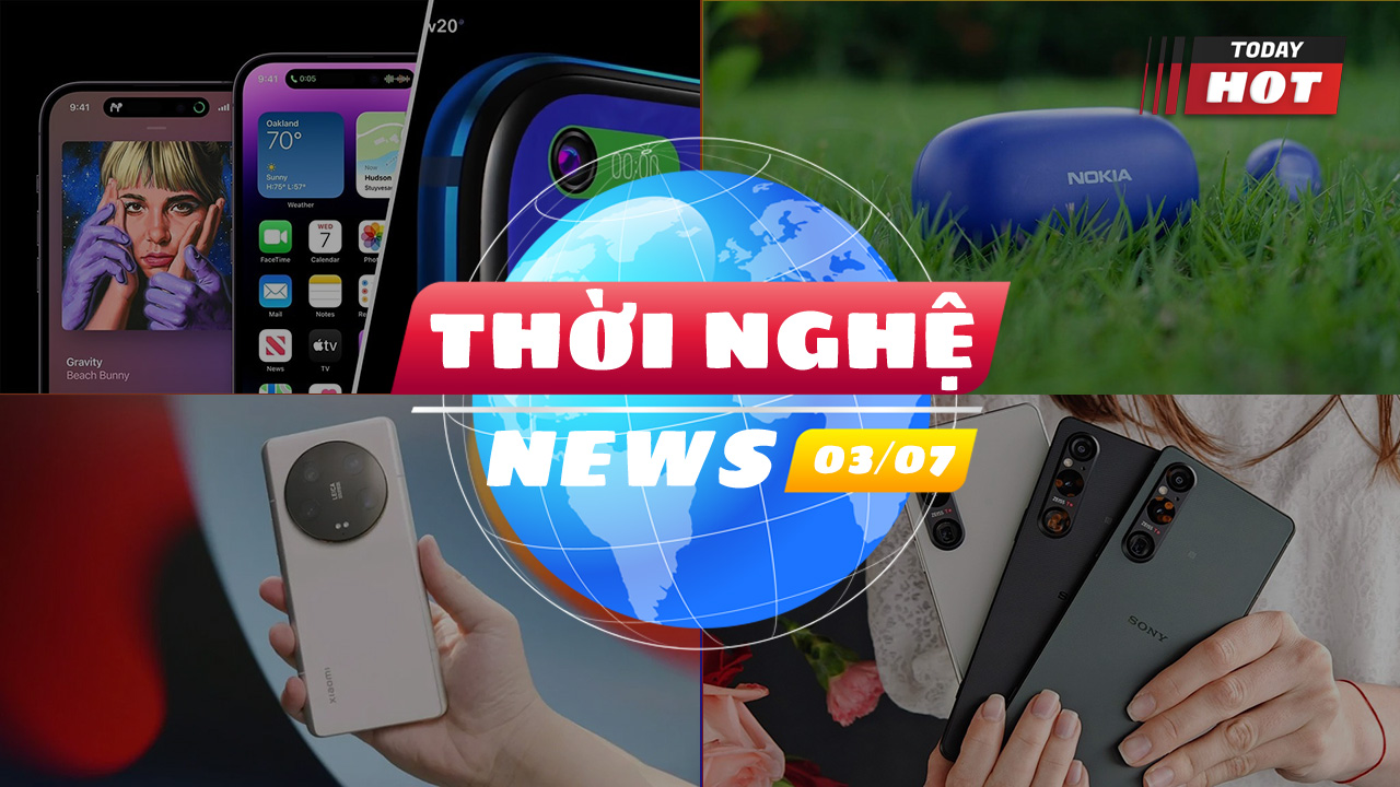 Thời nghệ 3/7: Apple bị chê đạo nhái Dynamic Island, Sony mở bán Xperia 1 V tại Việt Nam