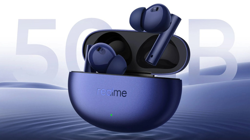 realme Buds Air 5 sẽ hỗ trợ ANC 50db, ra mắt vào tuần tới