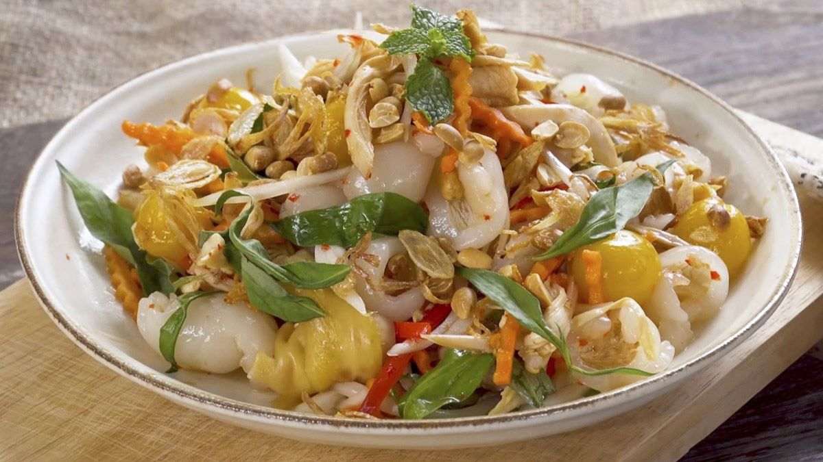 Món ngon với ức gà - Gỏi ức gà