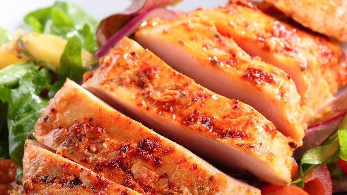 Món ngon với ức gà - Ức gà nướng ớt