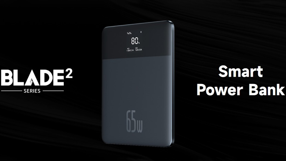 Pin dự phòng Baseus Blade2 ra mắt với thiết kế siêu mỏng, dung lượng 24000 mAh, sạc nhanh 140W