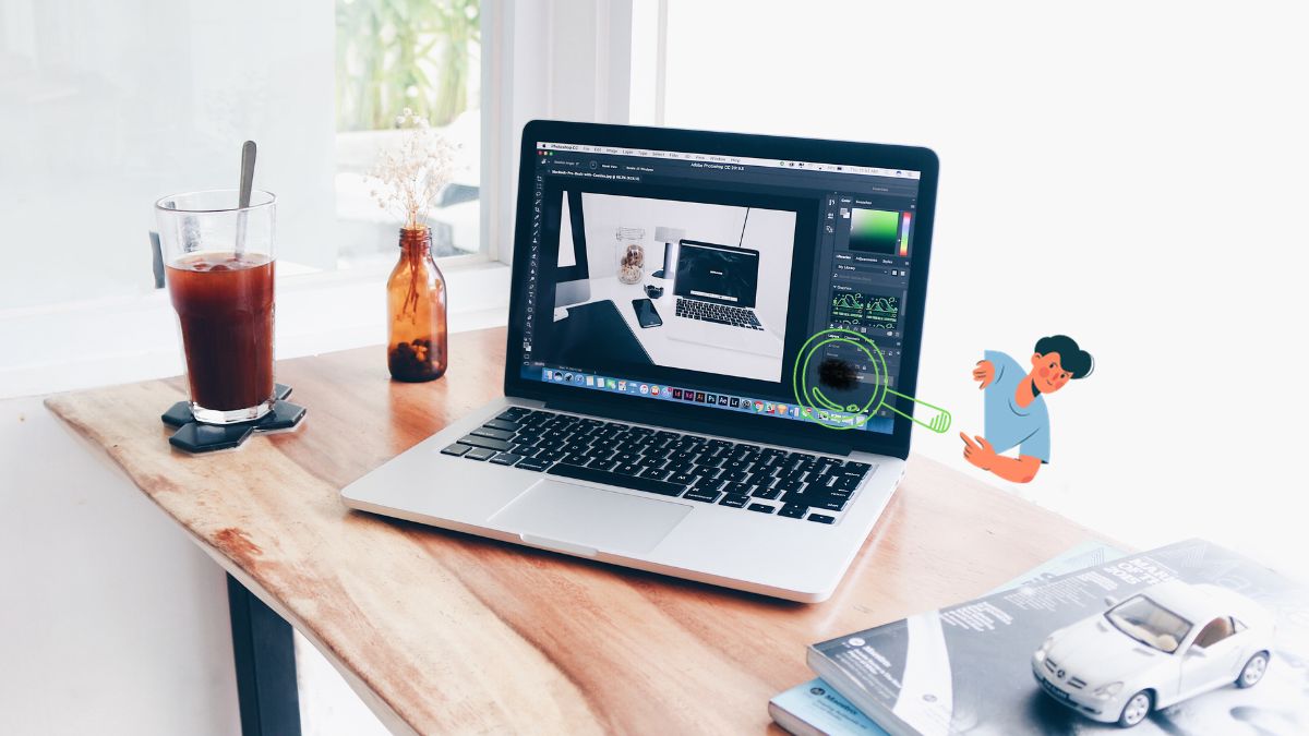Màn hình laptop bị đốm đen có sửa được không?