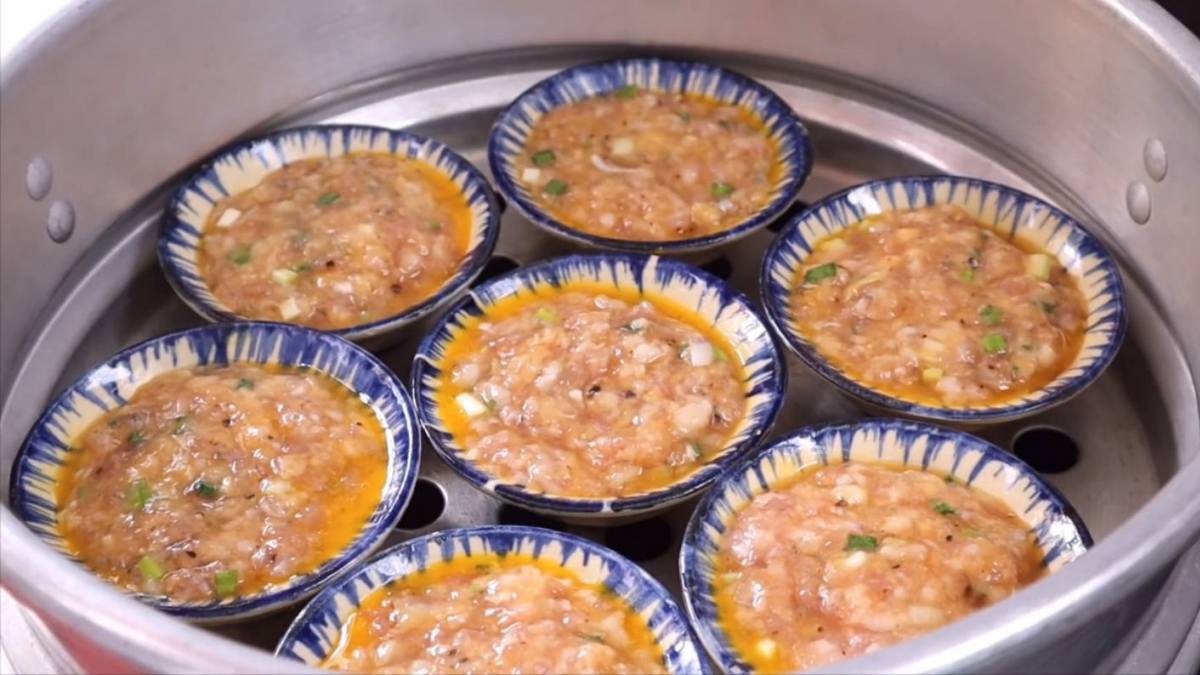 Cách làm mắm chưng hột vịt bước 3