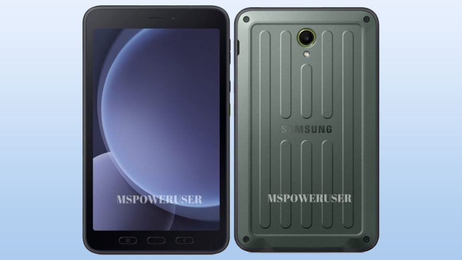 Thiết kế Galaxy Tab Active 5 lộ diện rõ nét trong loạt ảnh render Thiết kế Galaxy Tab Active 5 lộ diện rõ nét trong loạt ảnh render