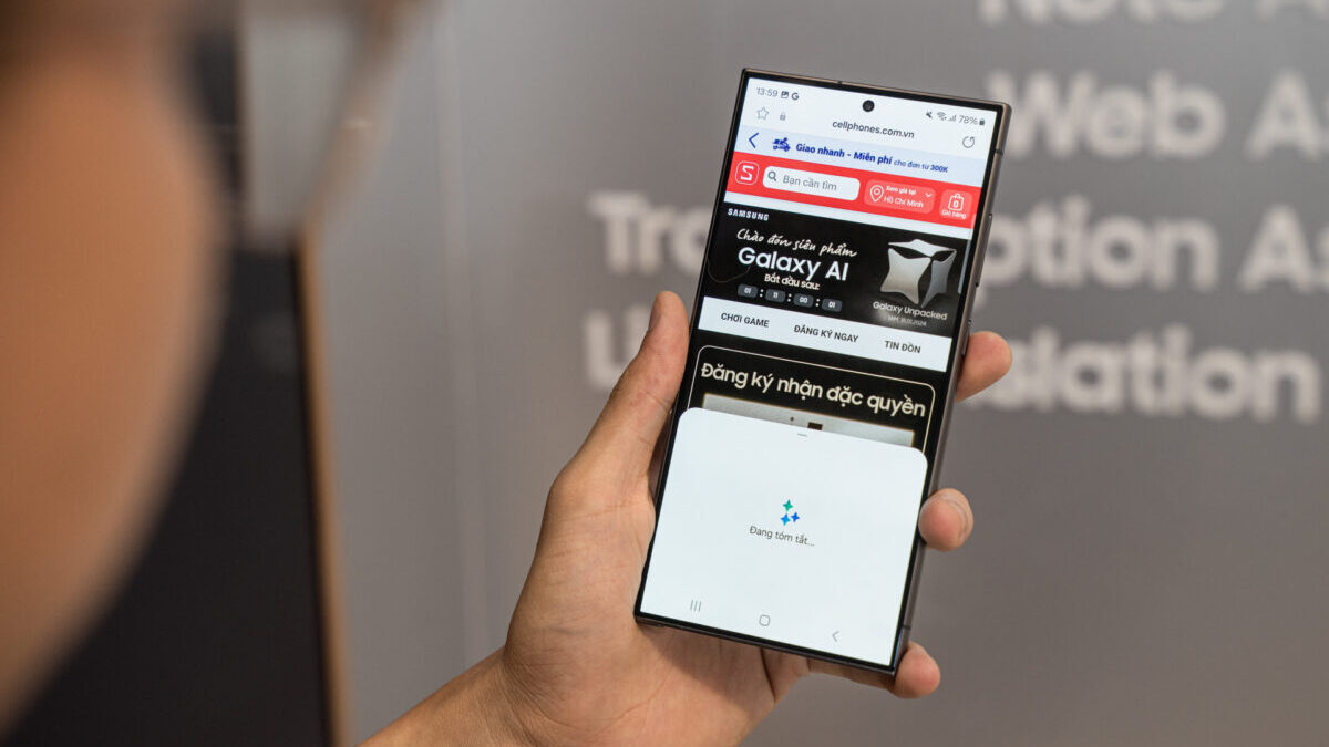 Trình duyệt thông minh trên Samsung Galaxy S24 Series mang lại tiện ích bất ngờ!