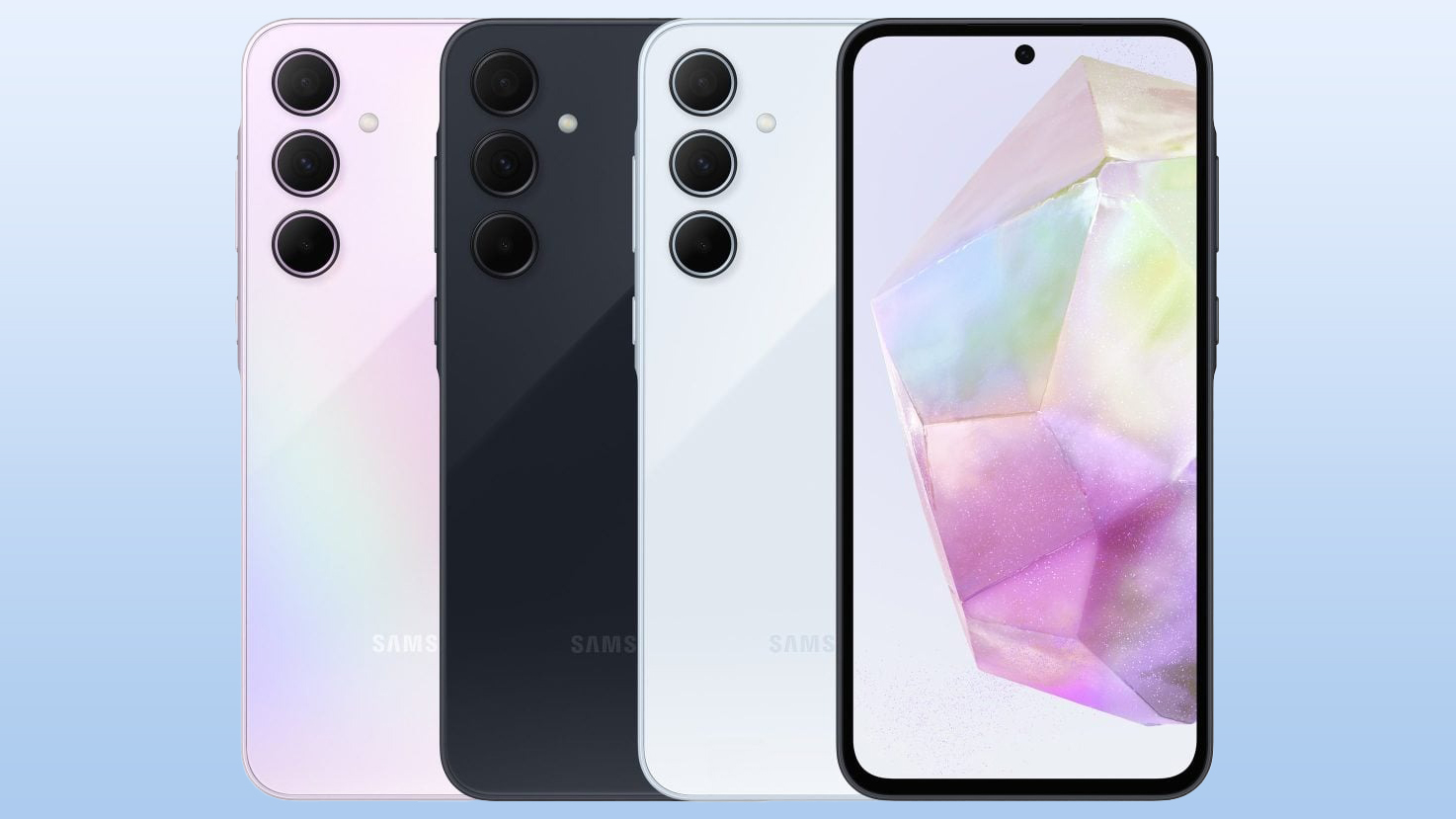 Samsung Galaxy A55 và Galaxy A35 lộ ảnh render chính thức, sắp sửa ra mắt?