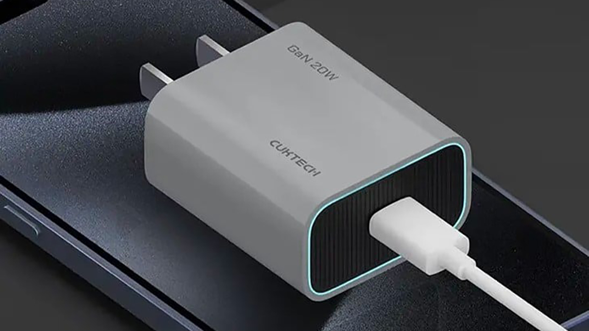 Xiaomi ra mắt củ sạc Cuktech 20W GaN dành cho iPhone với thiết kế nhỏ gọn, giá chỉ 65 ngàn đồng