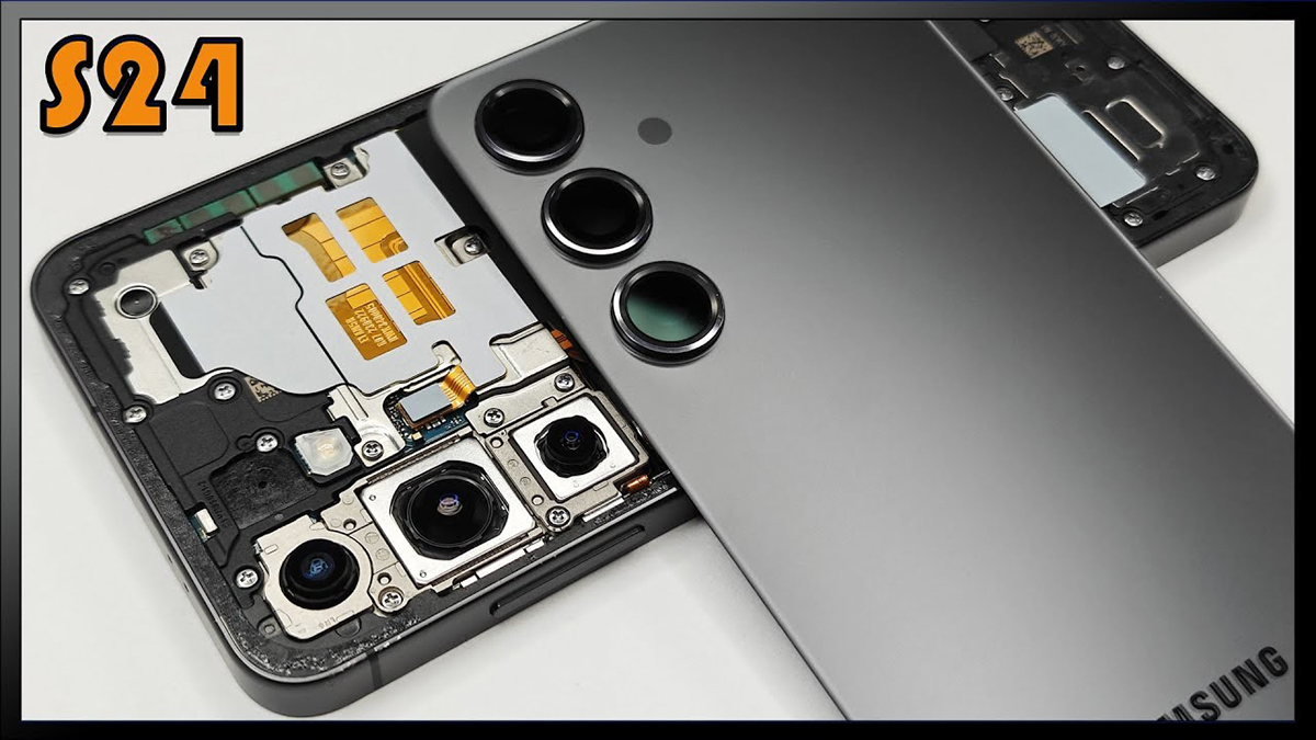 Video “mổ bụng” Samsung Galaxy S24: Nội thất dễ sửa chữa, tản nhiệt siêu lớn