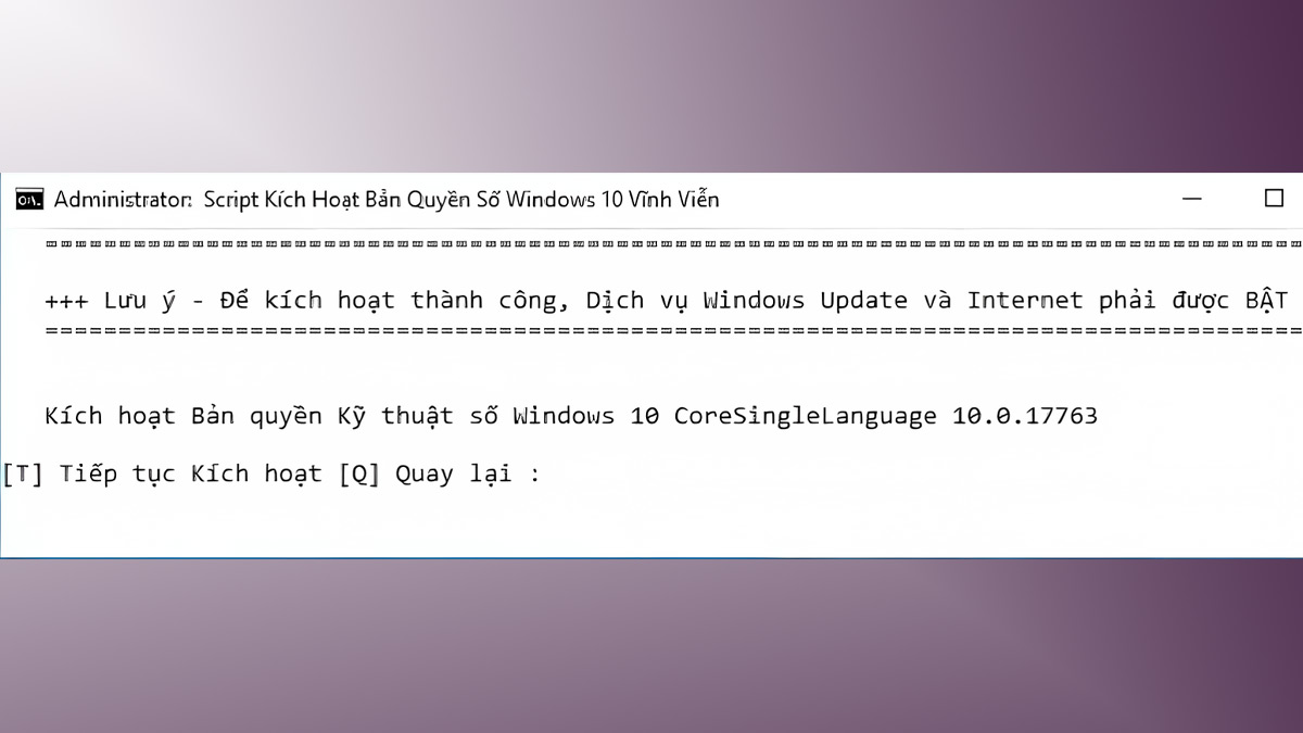 Cách kích hoạt Windows active win bản quyền mới nhất 2024