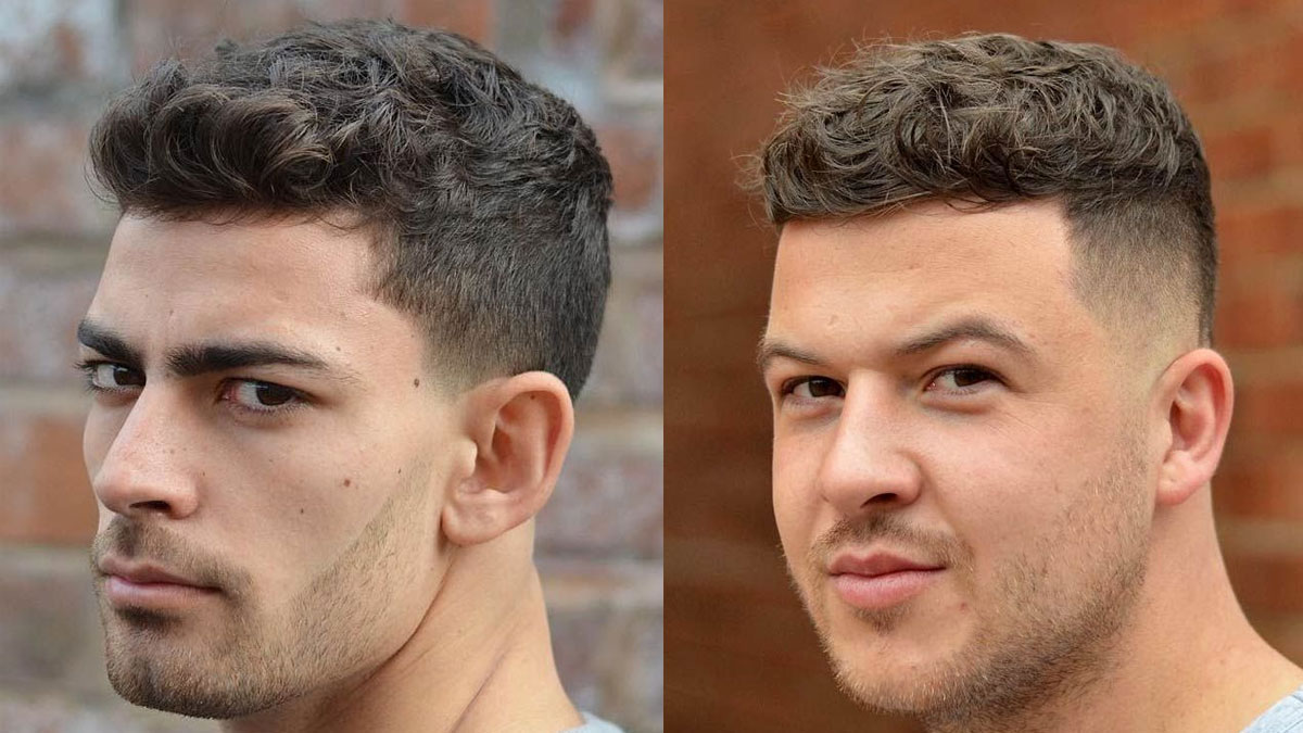 Tóc lính thủy đánh bộ Curly Crew