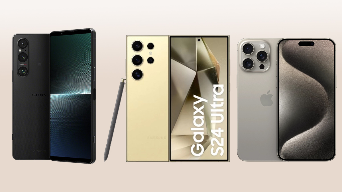 So sánh Sony Xperia 1 V vs iPhone 15 Pro Max và Galaxy S24 Ultra: Cánh cửa nào cho Sony?
