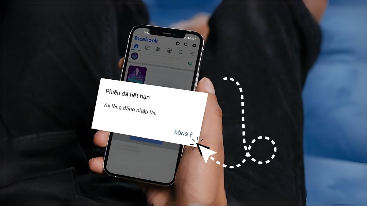 Nguyên nhân, cách khắc phục Facebook bị lỗi phiên hết hạn